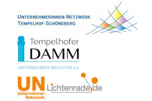 Ein Bezirk - drei Netzwerke: Unternehmerinnen-Netzwerk Tempelhof-Schöneberg, Unternehmer-Initiative Te- Damm und Unternehmer-Netzwerk Lichtenrade